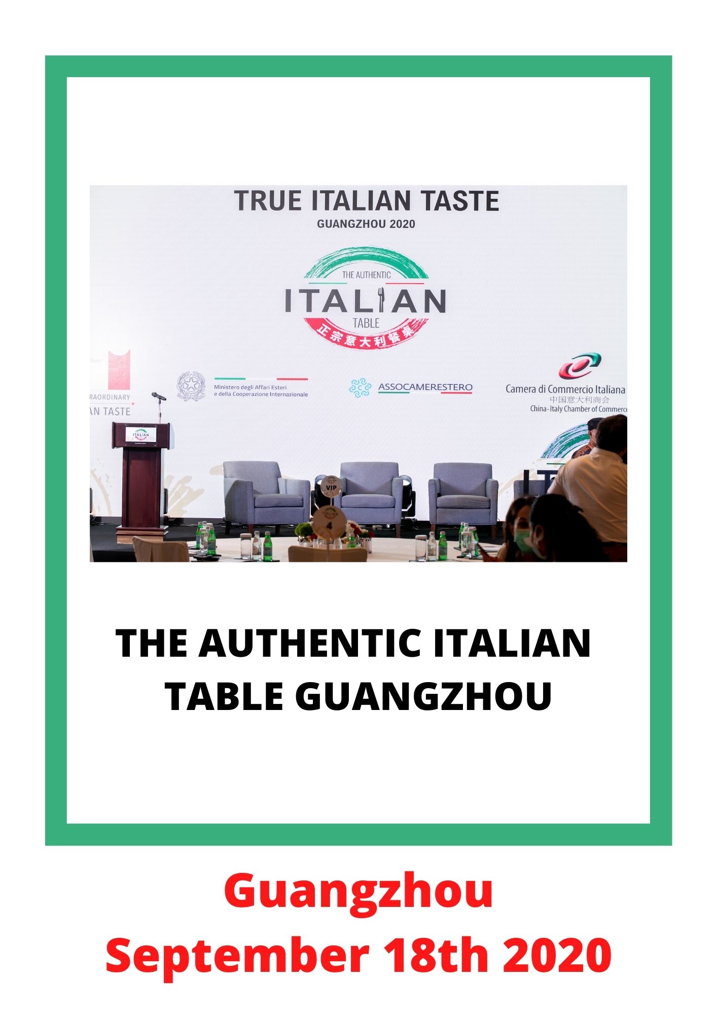 True Italian Taste - L'authenticité du produit italien dans le monde -  Promozione di cibo e vino italiano in Svizzera
